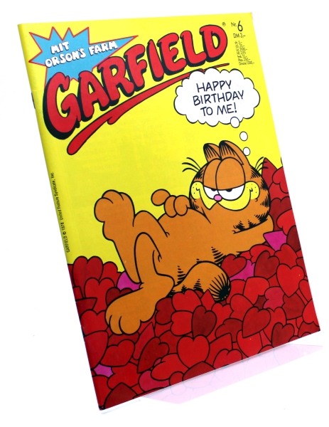 Garfield Comic Magazin Nr. 6 (1987): Happy Birthday to me! von Bavaria Comic Verlag